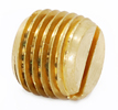 Brass Pipe Fittings Brass Slotted Plug